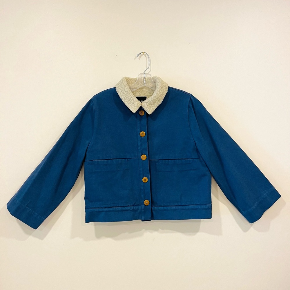 Ilana Kohn Fleece Tabby Mabel Crop Jacket